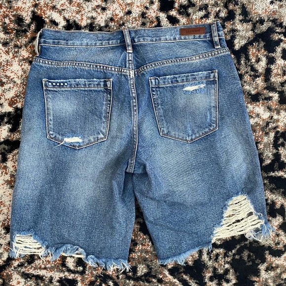 Blank Denim Distressed Shorts - Picture 3 of 3